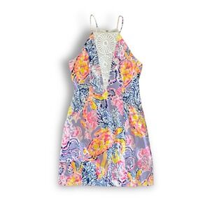 LILLY PULITZER PEARL SHIFT Lilac Verben So Snappy Pink Tag Easter Dress XS 00